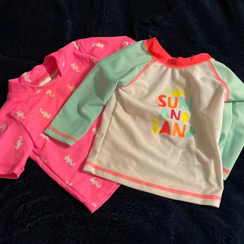 2 rash guards